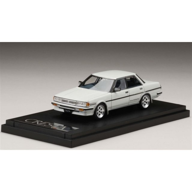MARK43 1/43 トヨタ クレスタ GT ツインターボ GX71 カスタムバージョン スーパーホワイトII 完成品ミニカー PM43109SW