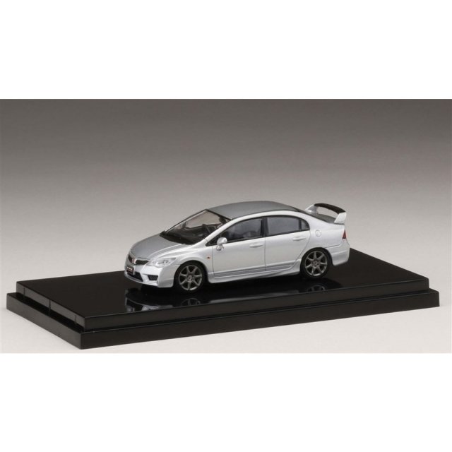 ホビージャパン 1/64 ホンダ シビック タイプ R FD2 スーパープラチナメタリック 完成品ミニカー HJ641003AS