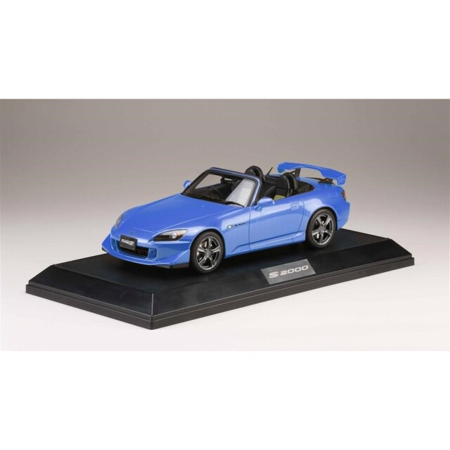 ホビージャパン 1/18 ホンダ S2000 タイプS アペックスブルーパール 完成品ミニカー HJ1810SBL【倉庫取寄せ】
