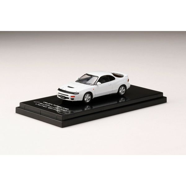 ホビージャパン 1/64 トヨタ セリカ ターボ 4WD カルロス・サインツ限定版 右ハンドル スーパーホワイトII 完成品ミニカー HJ641023DW