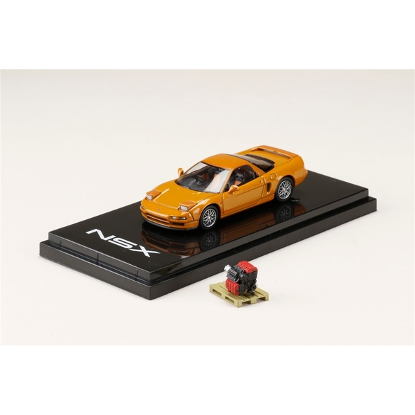 ホビージャパン 1/64 ホンダ NSX NA2 Type S ZERO イモラオレンジパール エンジンディスプレイモデル付属 完成品ミニカー HJ642006SP