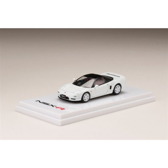 ホビージャパン 1/64 ホンダ NSX NA1 タイプ R 1992 チャンピオンシップホワイト 完成品ミニカー HJ641006RW