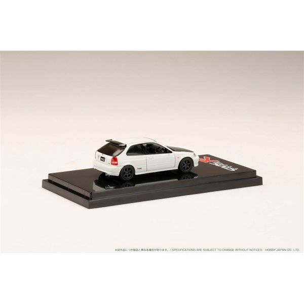 1/64 ホンダ シビック Type R EK9/エンジンモデル付 カスタムVer. チャンピオンシップホワイト