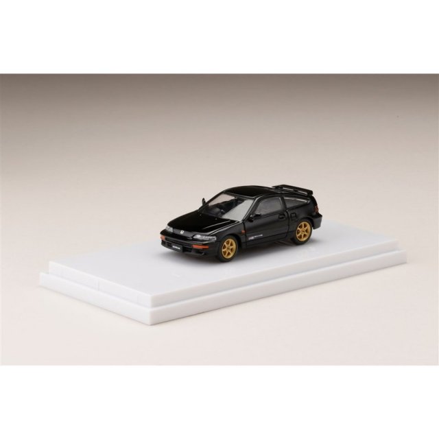 ホビージャパン 1/64 ホンダ CR-X SiR EF8 Customized Ver. ブラック 完成品ミニカー HJ641005RBK
