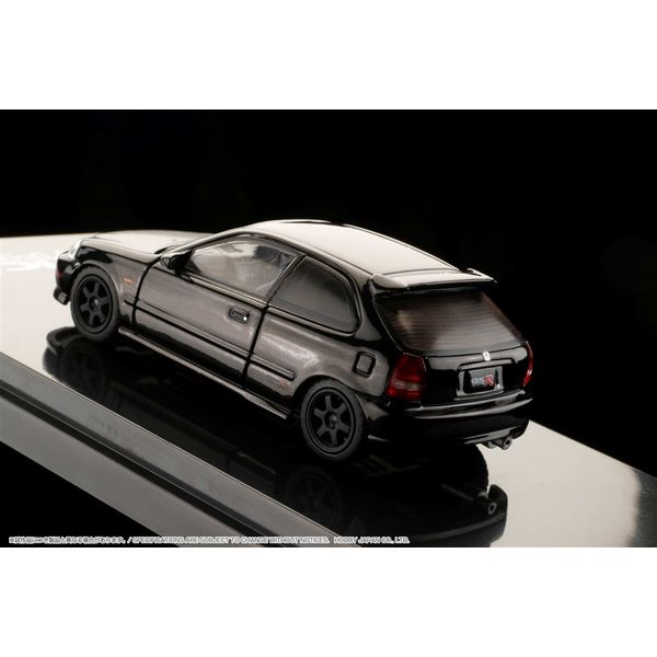 1/64 ホンダ シビック Type R EK9/エンジンモデル付 カスタムVer. スターライトブラックパール
