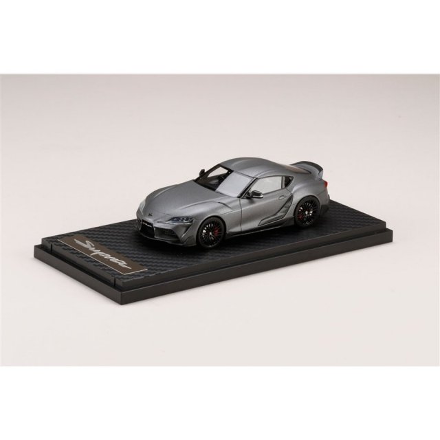 MARK43 1/43 トヨタ GR スープラ A90 GR PARTS 装着車 マットストームグレーメタリック 完成品ミニカー PM43125TMG