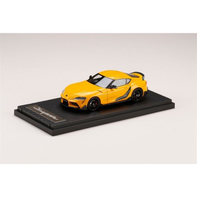 MARK43 1/43 トヨタ GR スープラ A90 GR PARTS 装着車 ライトニングイエロー 完成品ミニカー PM43125TY