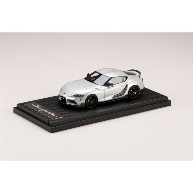 MARK43 1/43 トヨタ GR スープラ A90 GR PARTS 装着車 ホワイトメタリック 完成品ミニカー PM43125TW