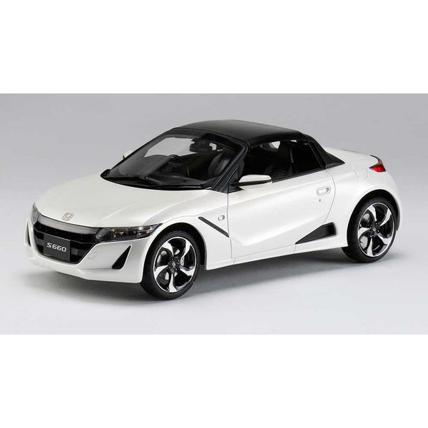 ホビージャパン 1/18 ホンダ S660 α プレミアムスターホワイトパール