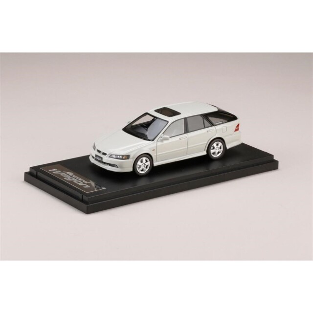 MARK43 1/43 ホンダ アコードワゴン SiR スポーティア CH9 2000 プレミアムホワイトパール 完成品ミニカー PM43123W【倉庫取寄せ】