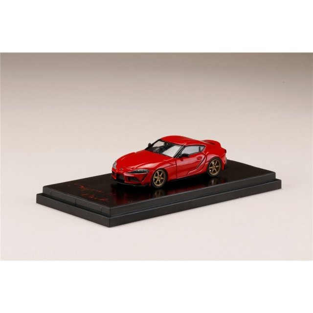 ホビージャパン 1/64 トヨタ GR スープラ A90 RZ カスタムバージョン プロミネンスレッド 完成品ミニカー HJ641014CR