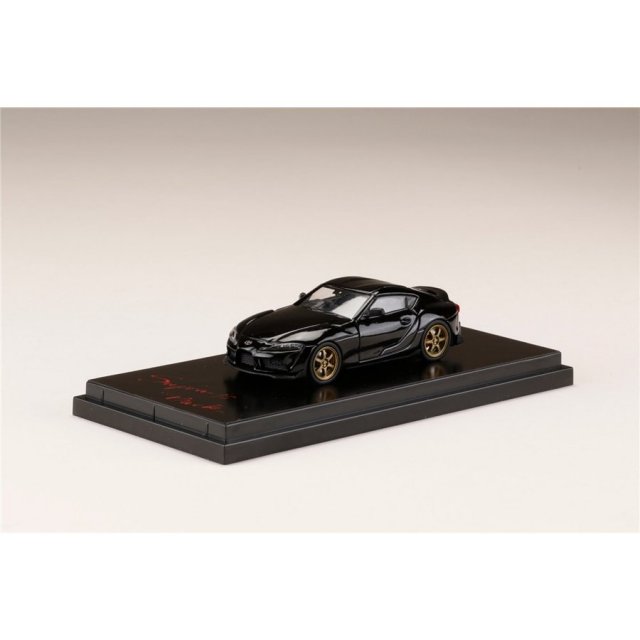 ホビージャパン 1/64 トヨタ GR スープラ A90 RZ カスタムバージョン ブラックメタリック 完成品ミニカー HJ641014CBK