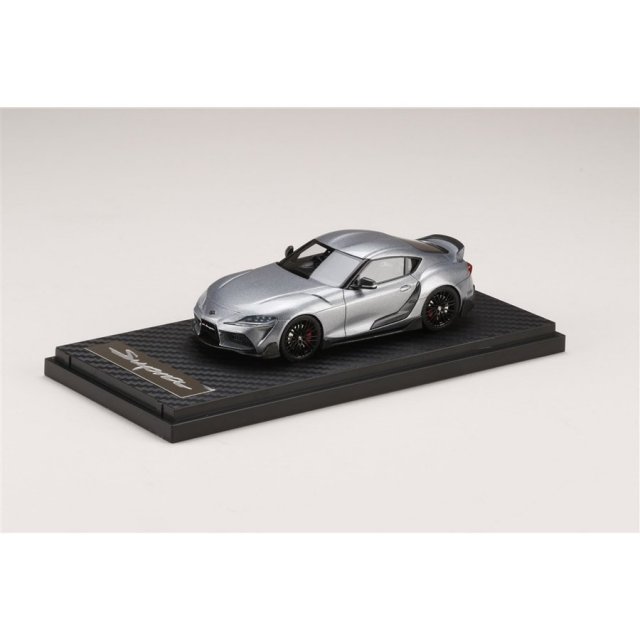 MARK43 1/43 トヨタ GR スープラ A90 GR PARTS 装着車 シルバーメタリック 完成品ミニカー PM43125TS