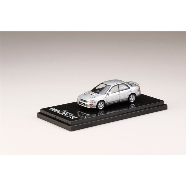ホビージャパン 1/64 スバル インプレッサ WRX GC8 ライトシルバーメタリック 完成品ミニカー HJ641013S