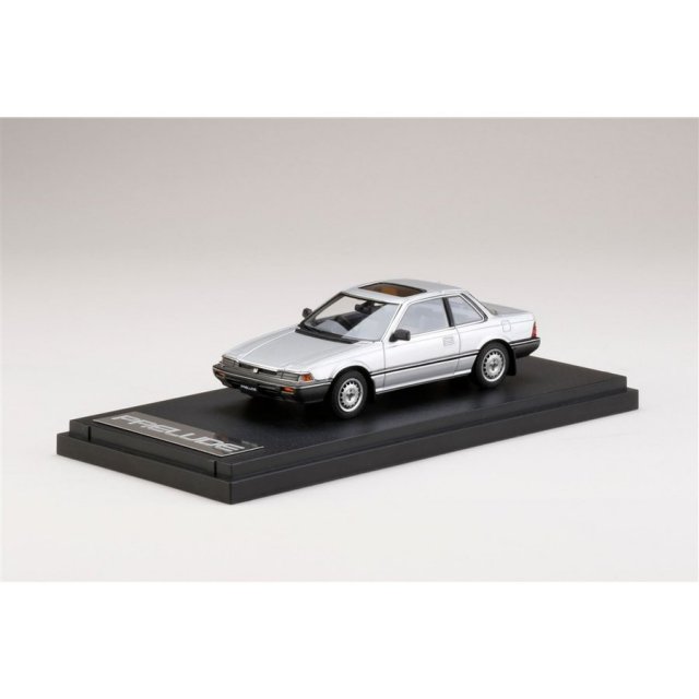 MARK43 1/43 ホンダ プレリュード XX AB1 前期型 アークティックシルバー 完成品ミニカー PM43124S