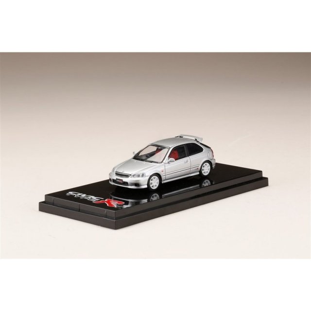 ホビージャパン 1/64 ホンダ シビック TYPE R EK9 ボーグシルバーメタリック 完成品ミニカー HJ641016S
