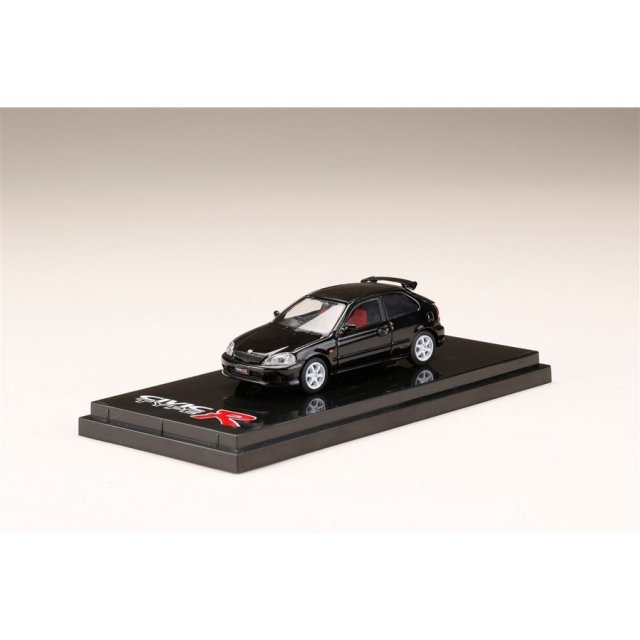 ホビージャパン 1/64 ホンダ シビック TYPE R EK9 カスタムバージョン スターライトブラックパール 完成品ミニカー HJ641016SBK