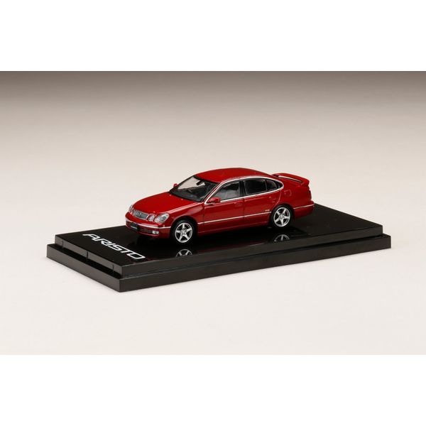 ホビージャパン 1/64 トヨタ アリストV300 VERTEX EDITION レッドマイカ 完成品ミニカー HJ641030AR