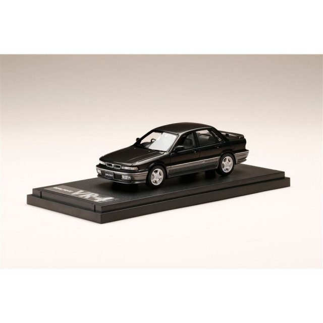 MARK43 1/43 ミツビシ ギャラン VR-4 E39A 1990 カスタムバージョン ランプブラック/シャトーシルバー 2トーン 完成品ミニカー PM43133CBT