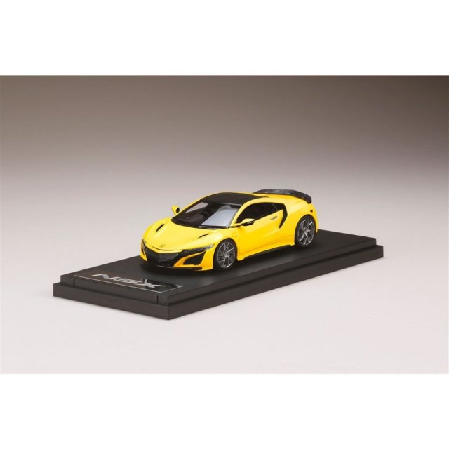 MARK43 1/43 ホンダ NSX NC1 2020 オプション装着車 イエローパール 完成品ミニカー PM43137CY