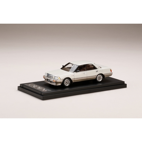 MARK43 1/43 トヨタ クラウン 4000 ロイヤルサルーン G V8 UZS131 カスタムVer. ホワイトパールマイカトーニング 完成品ミニカー PM43135CWM