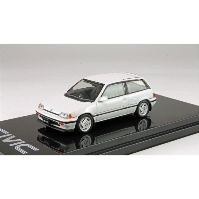 ホビージャパン 1/64 ホンダ シビック Si AT スペシャルエディション 1986 完成品ミニカー HJ641029SW