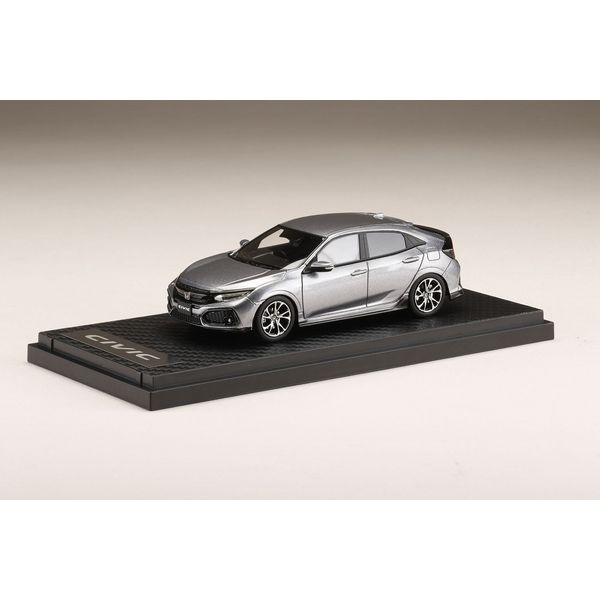 ホビージャパン 1/43 ホンダ シビック ハッチバック FK7 ルナシルバーメタリック 完成品ミニカー PM4391BHS