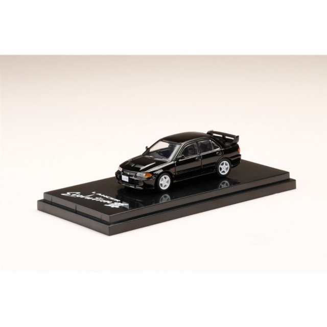 ホビージャパン 1/64 ミツビシ ランサー GSR エボリューション III CE9A ピレネーブラック 完成品ミニカー HJ641010BK