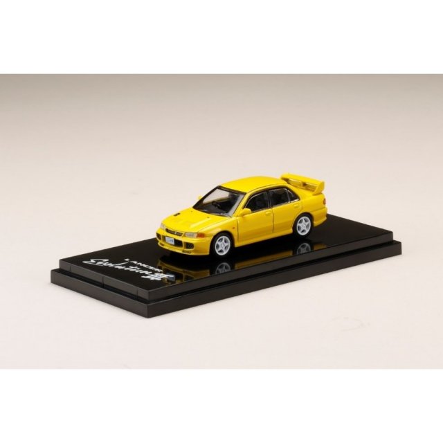 ホビージャパン 1/64 ミツビシ ランサー GSR エボリューション III CE9A ダンデライオンイエロー 完成品ミニカー HJ641010Y