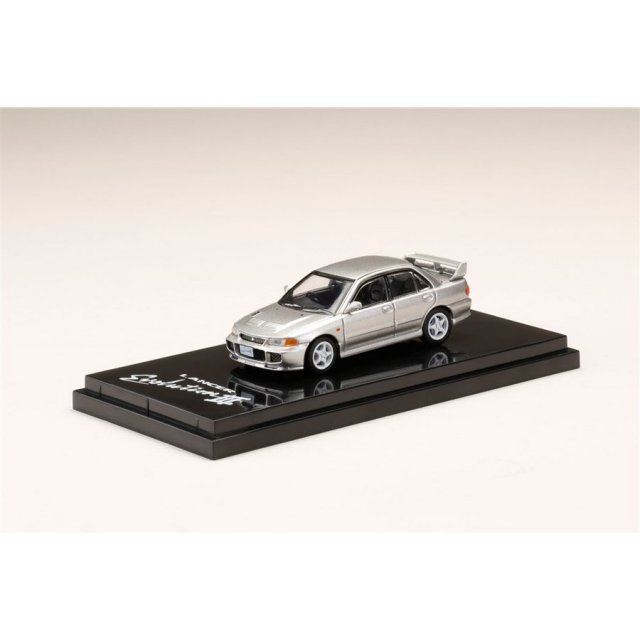 ホビージャパン 1/64 ミツビシ ランサー GSR エボリューション III CE9A クイーンズシルバー 完成品ミニカー HJ641010S
