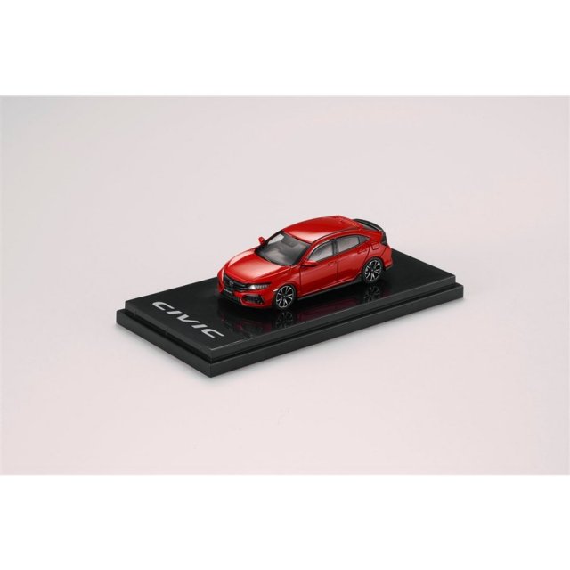 ホビージャパン 1/64 ホンダ シビックハッチバック FK7 フレームレッド 完成品ミニカー HJ641018AR