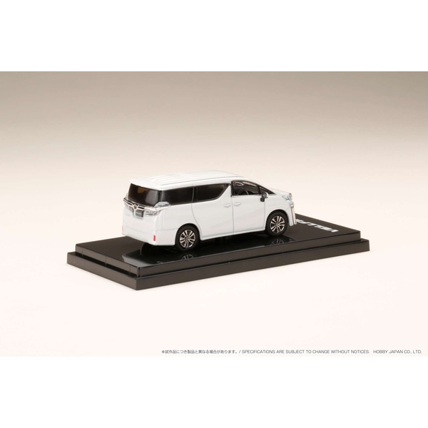 1/64 トヨタ ヴェルファイア H30W Z ""G"" エディション 2.5L ホワイトパールクリスタルシャイン