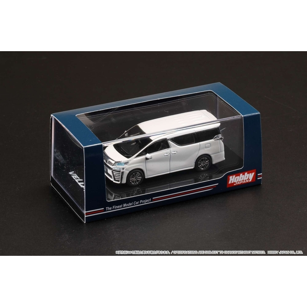 1/64 トヨタ ヴェルファイア H30W Z ""G"" エディション 2.5L ホワイトパールクリスタルシャイン