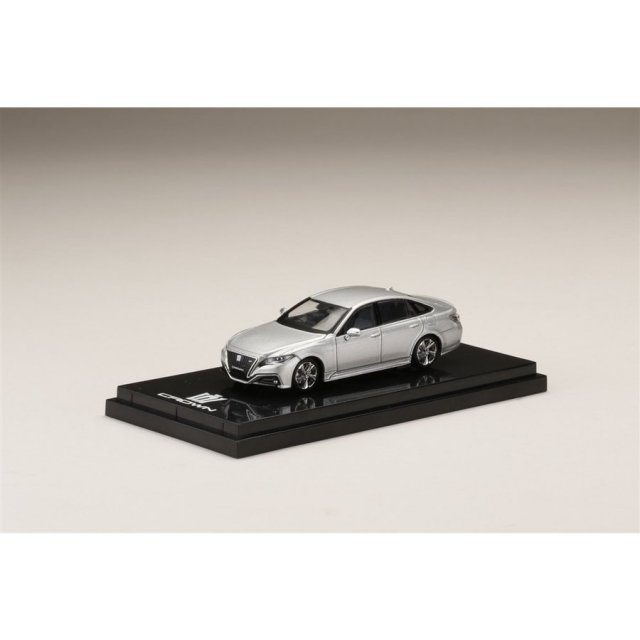 ホビージャパン 1/64 トヨタ クラウン 2.5L RS アドバンス ハイブリッド プレシャスシルバー 完成品ミニカー HJ641009HS