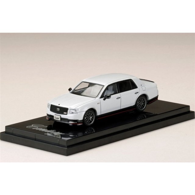 ホビージャパン 1/64 トヨタ センチュリー GRMN ホワイトパール 完成品ミニカー HJ641019GW
