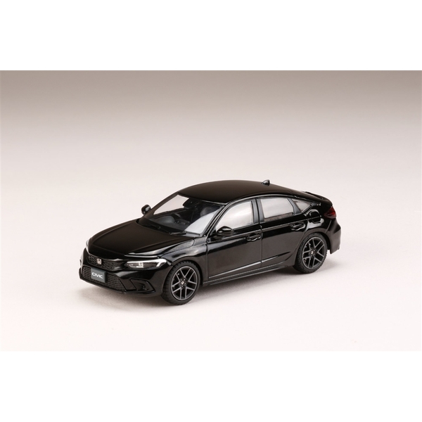 ホビージャパン 1/43 ホンダ シビック 2021 クリスタルブラック・パール 完成品ミニカー HJ431003BK
