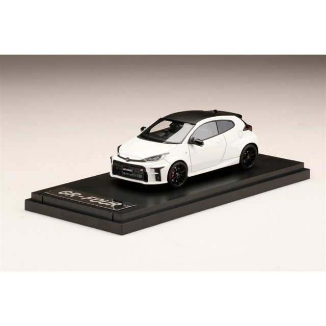 MARK43 1/43 トヨタ GRヤリス 1st Edition RZ""High-performance"" スーパーホワイトII 完成品ミニカー PM43145W