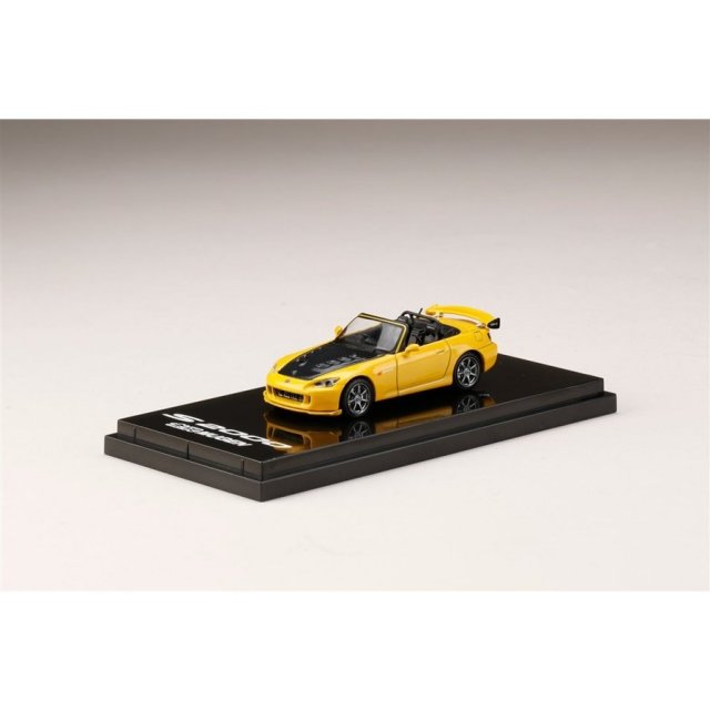 ホビージャパン 1/64 Mugen ホンダ S2000 ニューインディイエローパール 完成品ミニカー HJ641020MY