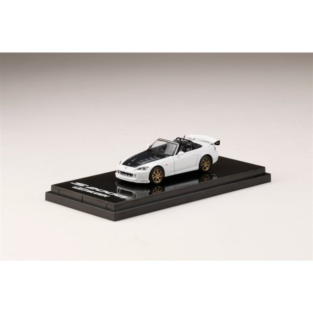 ホビージャパン 1/64 Mugen ホンダ S2000 グランプリホワイト 完成品ミニカー HJ641020MW