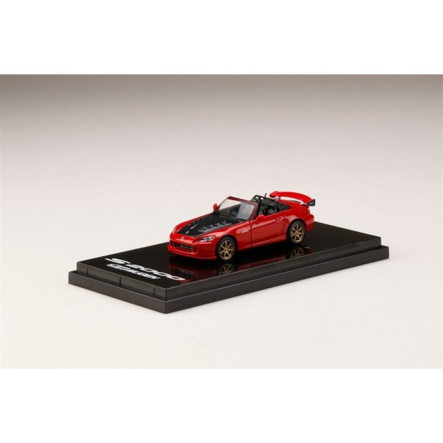 ホビージャパン 1/64 Mugen ホンダ S2000 ニューフォーミュラレッド 完成品ミニカー HJ641020MR