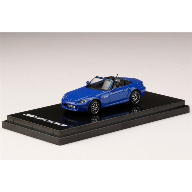 ホビージャパン 1/64 ホンダ S2000 AP1 Type 200 カスタムバージョン バミューダブルーパール 完成品ミニカー HJ641020CBL