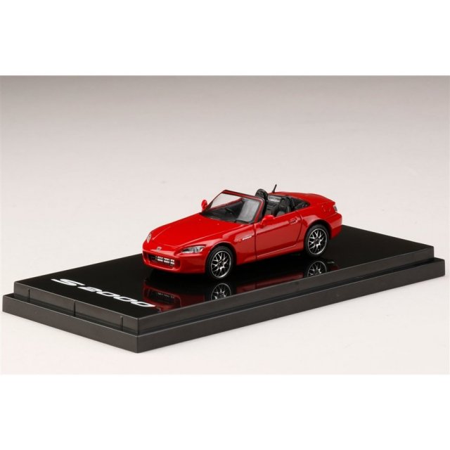 ホビージャパン 1/64 ホンダ S2000 AP1 Type 200 カスタムバージョン ニューフォーミュラレッド 完成品ミニカー HJ641020CR