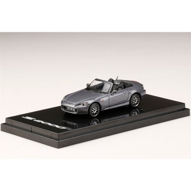 ホビージャパン 1/64 ホンダ S2000 AP1 Type 200 カスタムバージョン ムーンロックメタリック 完成品ミニカー HJ641020CS