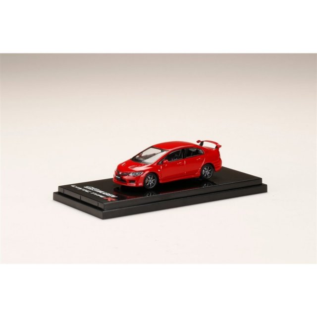 ホビージャパン 1/64 無限 ホンダ シビック タイプR FD2 ミラノレッド 完成品ミニカー HJ641003MR