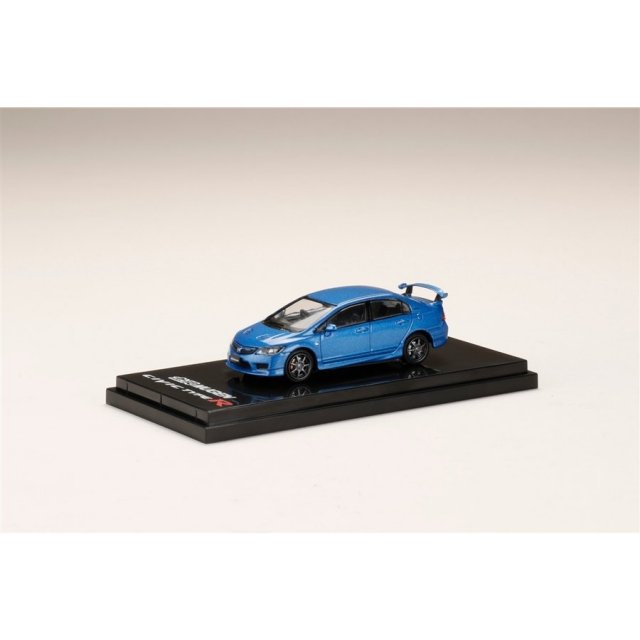 ホビージャパン 1/64 無限 ホンダ シビック タイプR FD2 ビビットブルーパール 完成品ミニカー HJ641003MBL