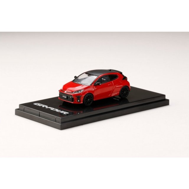 ホビージャパン 1/64 トヨタ GR YARIS RZ""ハイパフォーマンス"" エモーショナルレッドII 完成品ミニカー HJ641024HR