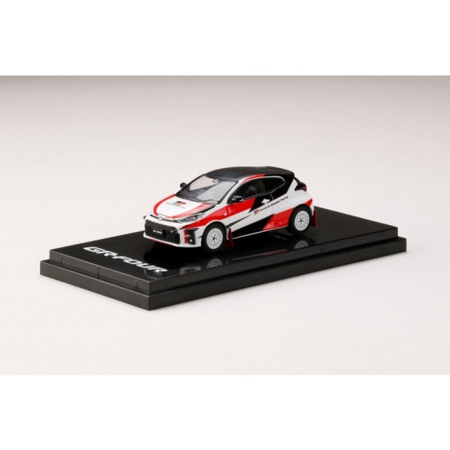 ホビージャパン 1/64 トヨタ GR YARIS RALLY CONCEPT 完成品ミニカー HJ641024RW