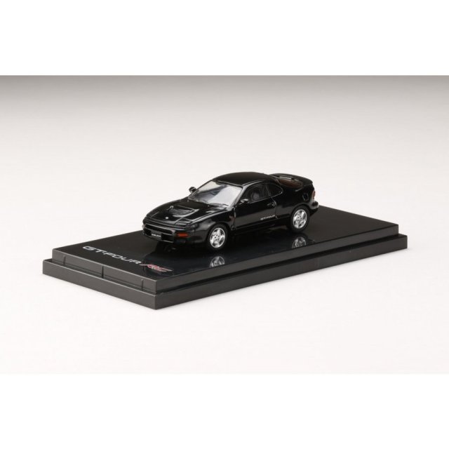 ホビージャパン 1/64 トヨタセリカ GT-FOUR RC ST185 ブラック 完成品ミニカー HJ641023ABK