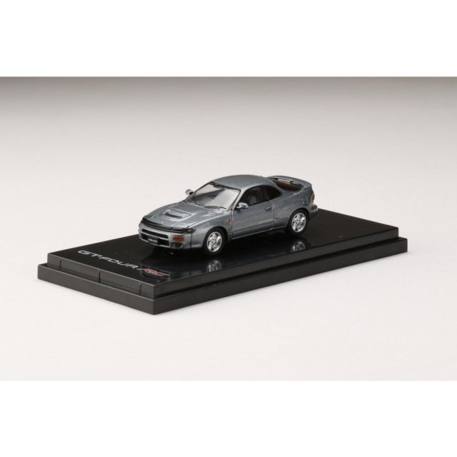 ホビージャパン 1/64 トヨタセリカ GT-FOUR RC ST185 グレーメタリック 完成品ミニカー HJ641023AGM