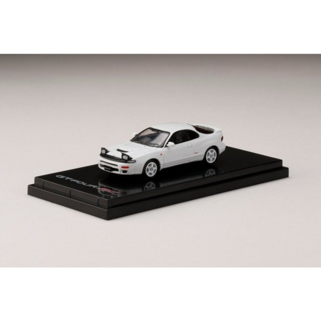 ホビージャパン 1/64 トヨタ セリカ GT-FOUR RC ST185 カスタムバージョン スーパーホワイトII 完成品ミニカー HJ641023BW